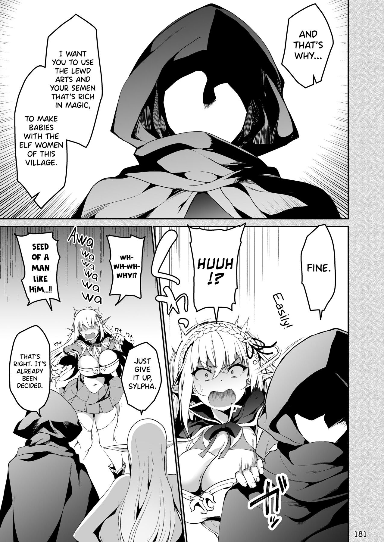 Hentai Manga Comic-A Book About Putting a Lewd Seal On an Elf Girl LEVEL:4-Read-4